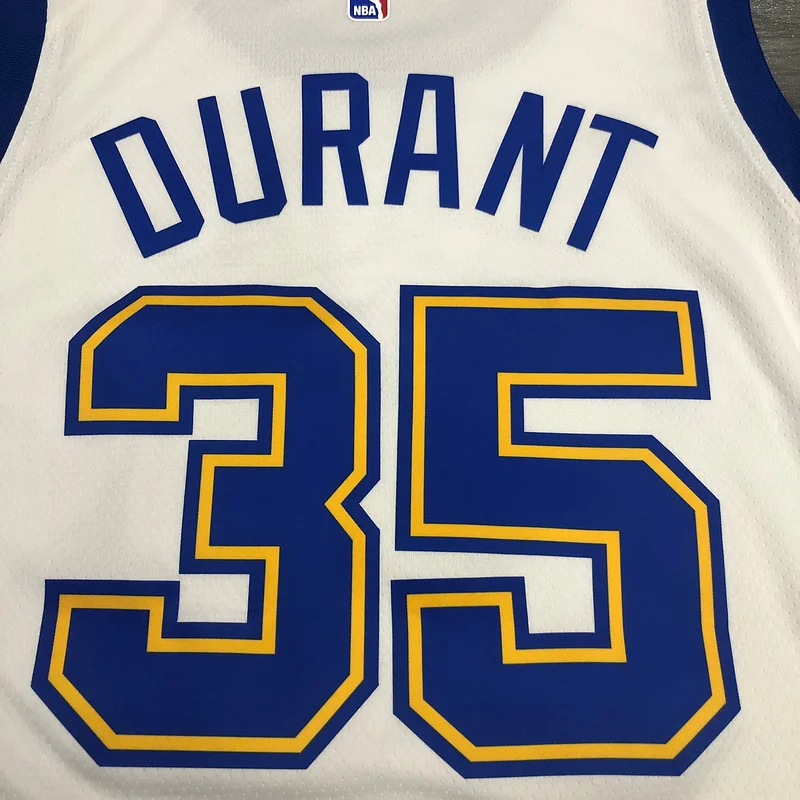 Golden State Warriors white #35 Durant