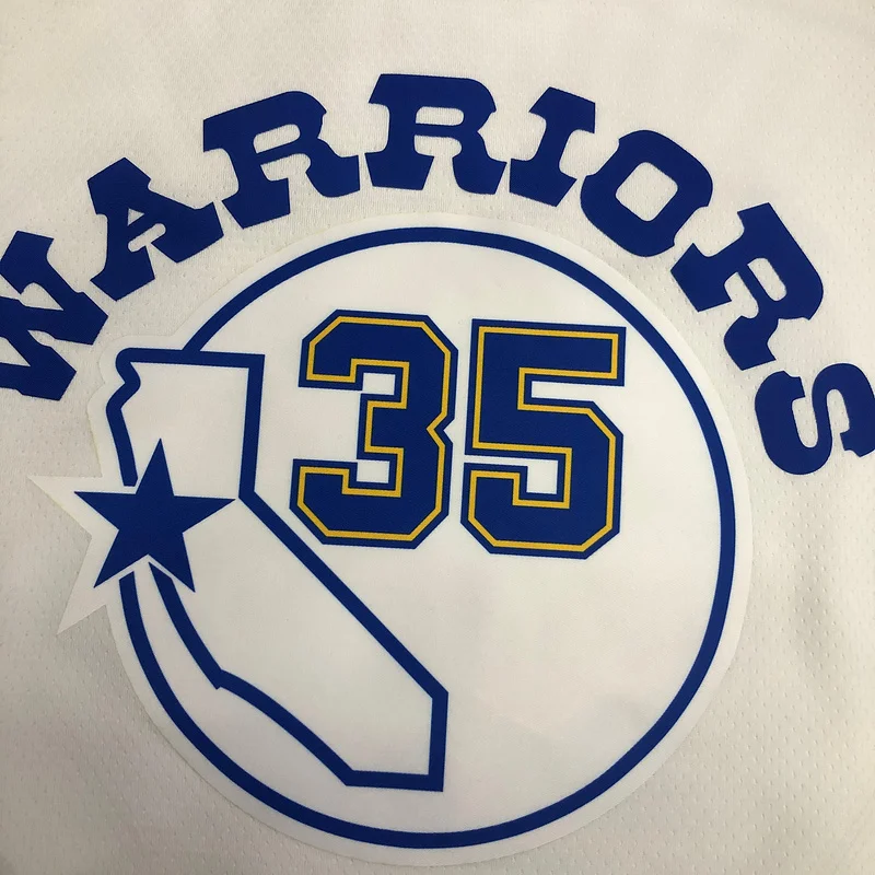 Golden State Warriors white #35 Durant