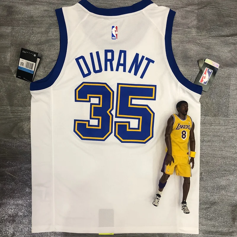 Golden State Warriors white #35 Durant