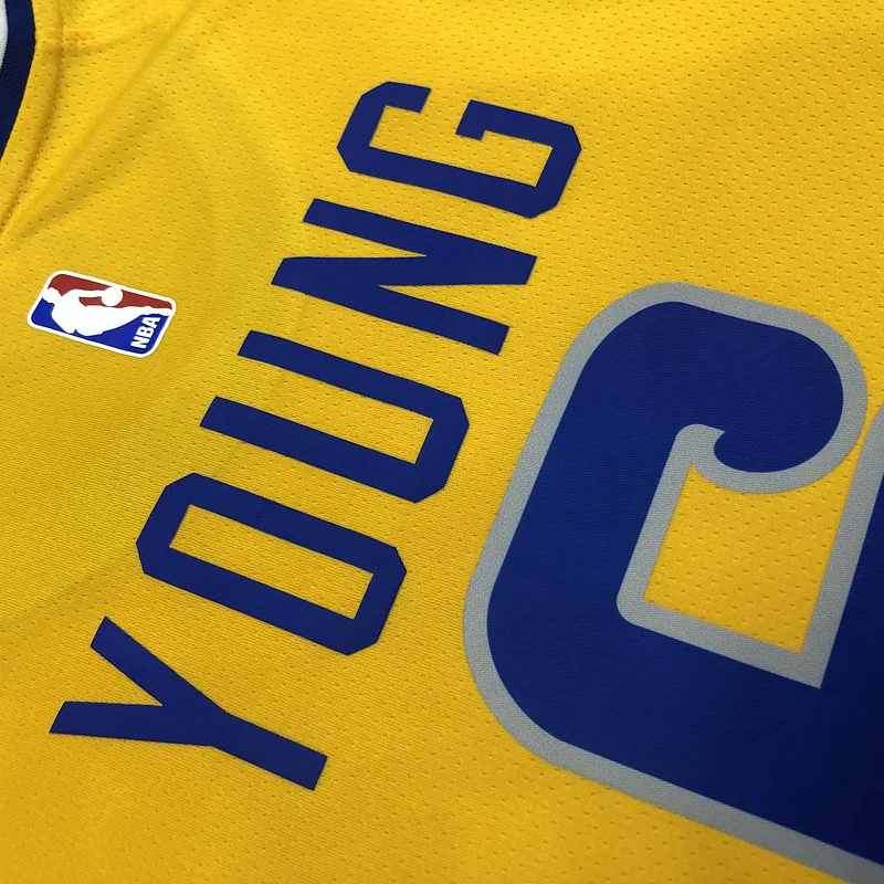 Golden State Warriors Yellow #6 Nick Young