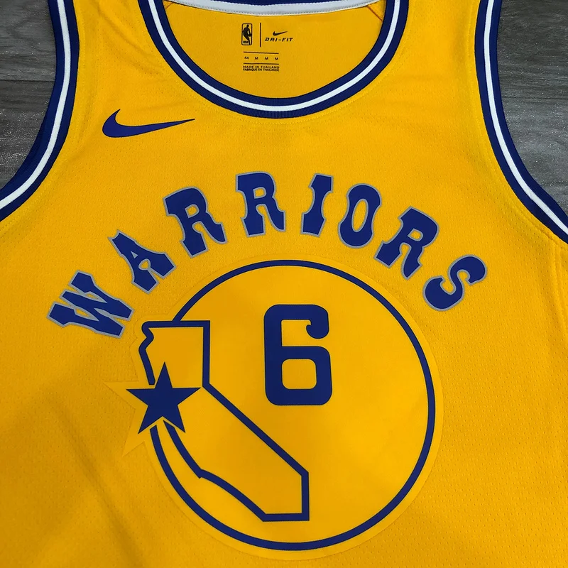 Golden State Warriors Yellow #6 Nick Young