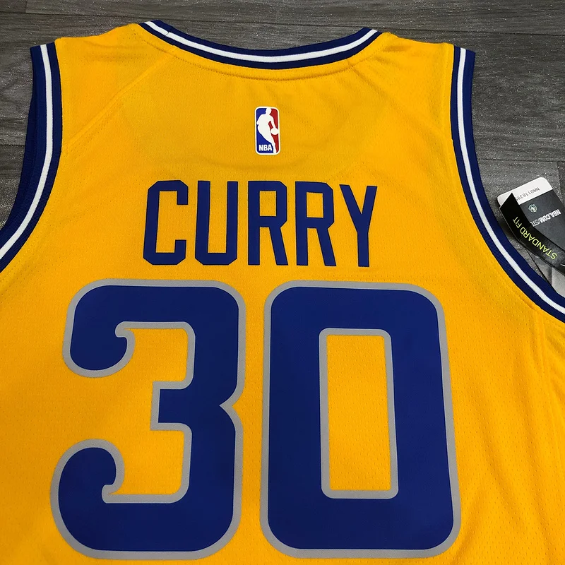 Golden State Warriors Yellow #30 Curry