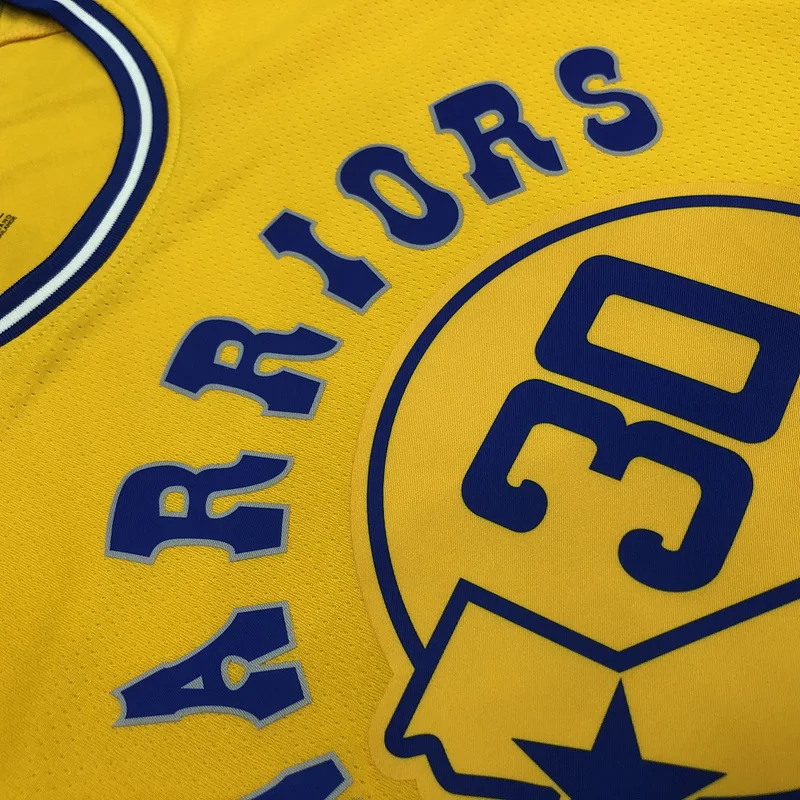 Golden State Warriors Yellow #30 Curry