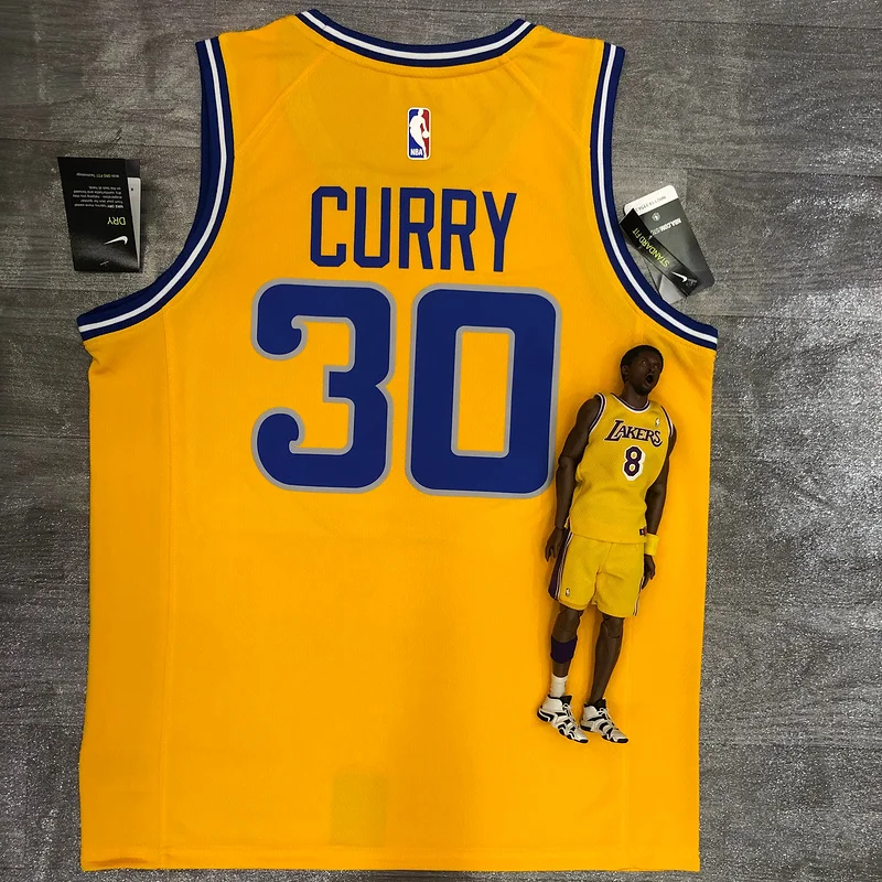 Golden State Warriors Yellow #30 Curry