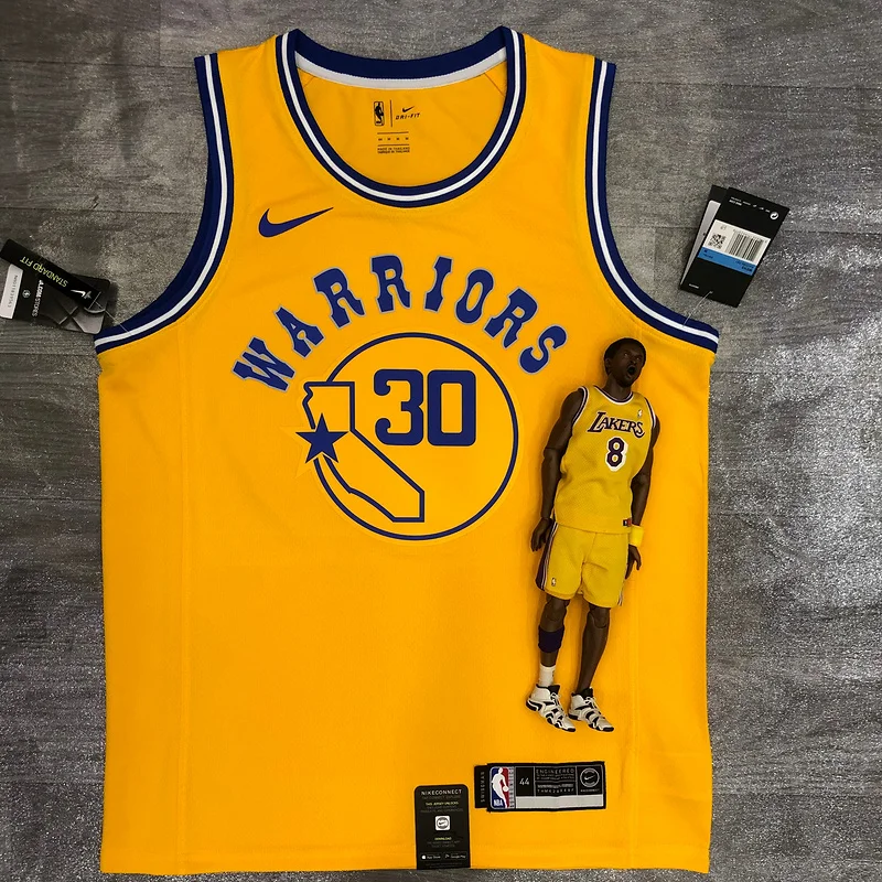 Golden State Warriors Yellow #30 Curry