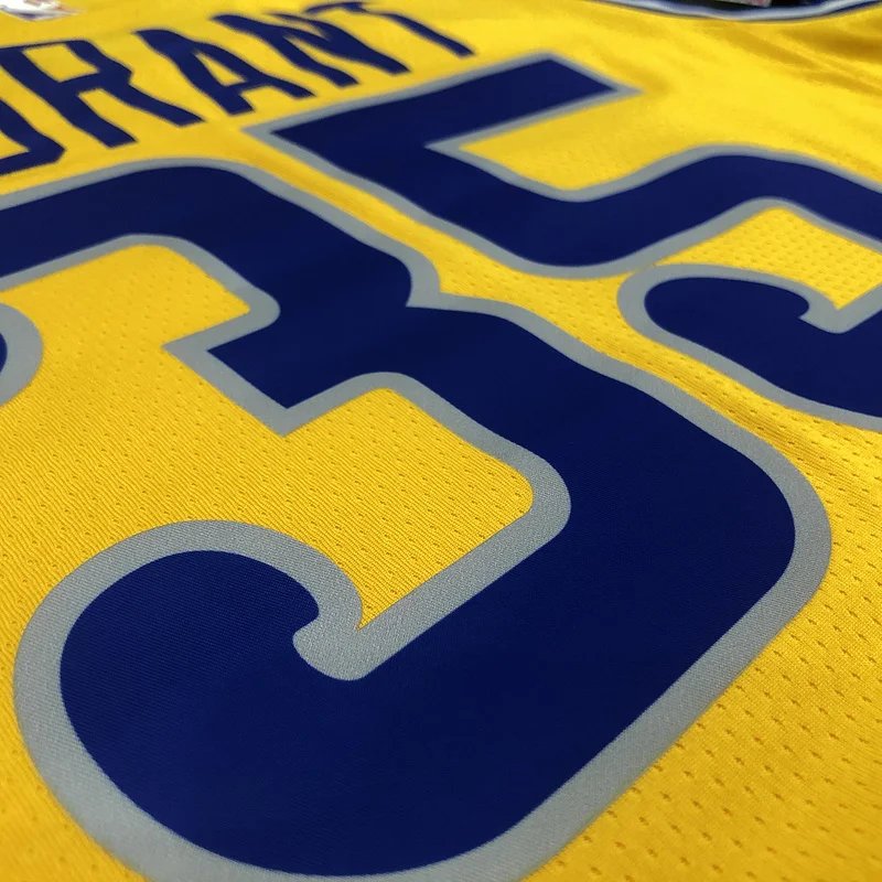 Golden State Warriors Yellow #35 Durant