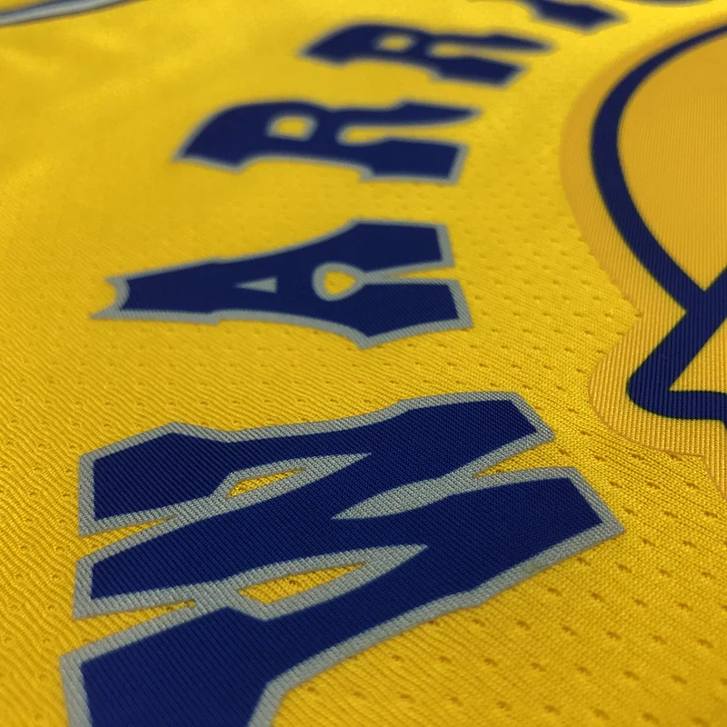 Golden State Warriors Yellow #35 Durant