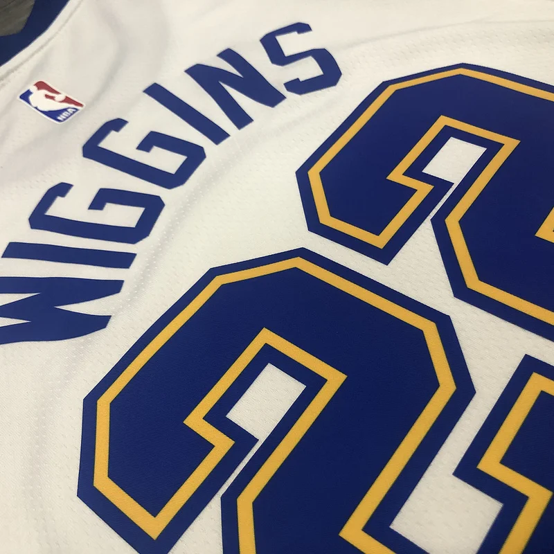 Golden State Warriors white #22 Wiggins