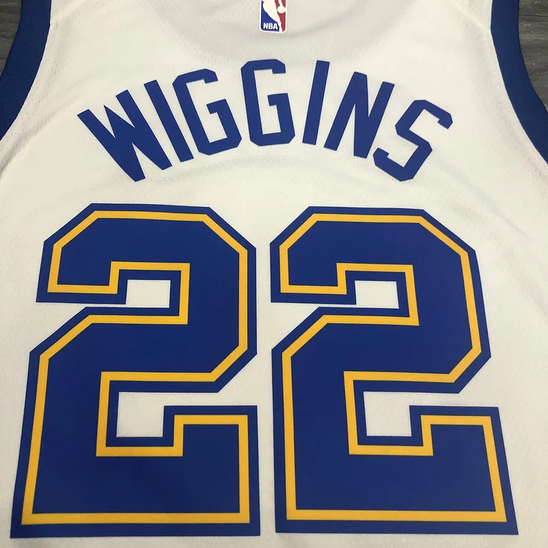 Golden State Warriors white #22 Wiggins