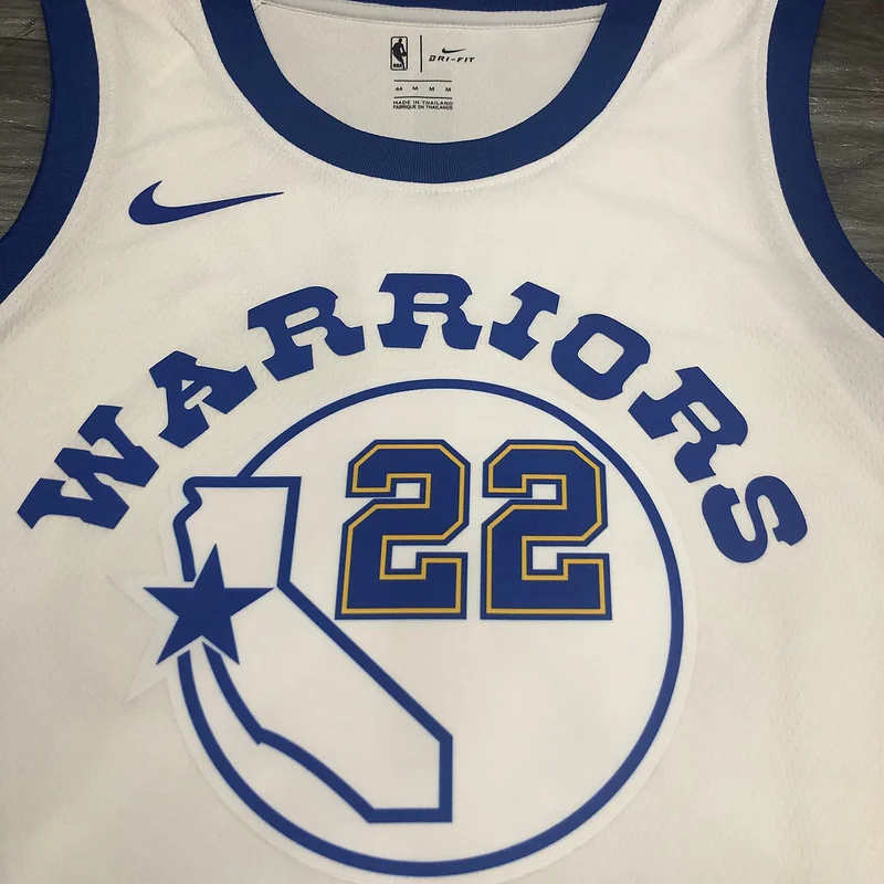 Golden State Warriors white #22 Wiggins