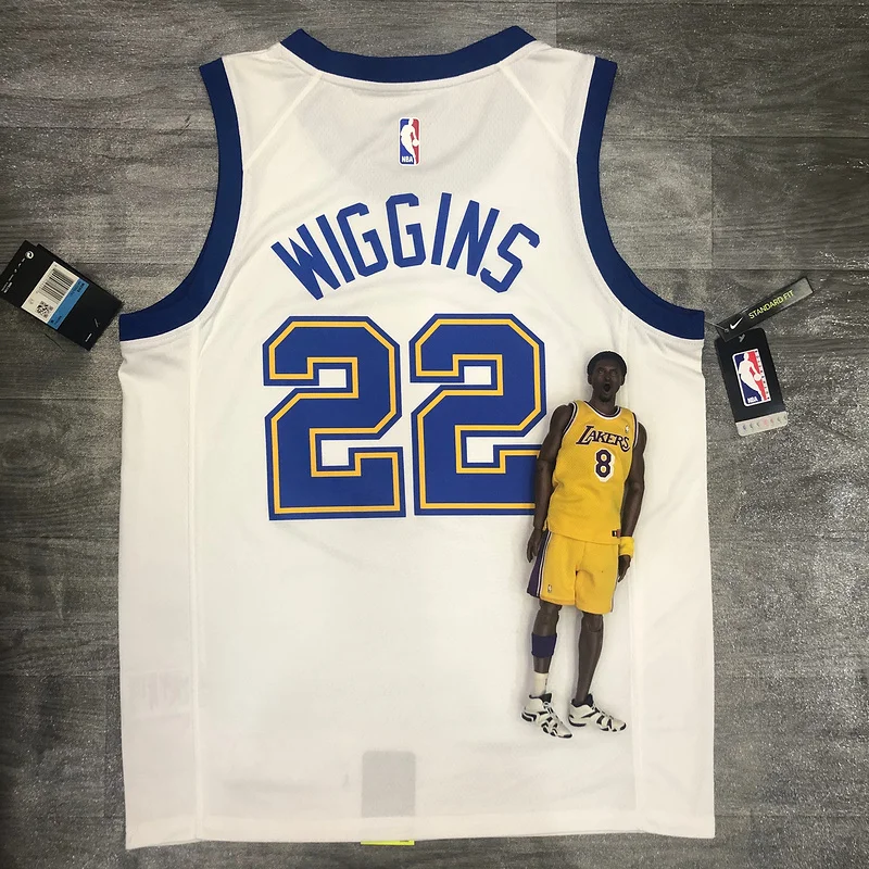 Golden State Warriors white #22 Wiggins