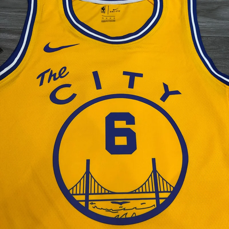 Golden State Warriors Tram version Yellow #6 Nick Young