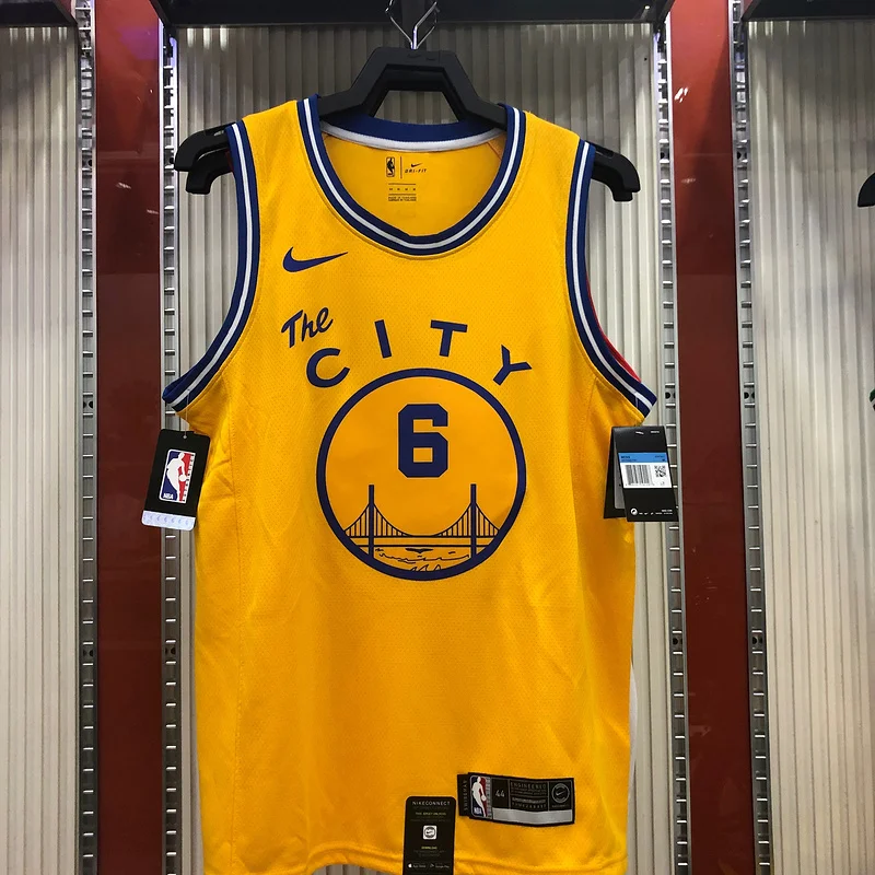 Golden State Warriors Tram version Yellow #6 Nick Young