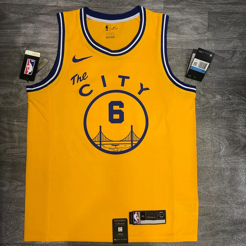 Golden State Warriors Tram version Yellow #6 Nick Young