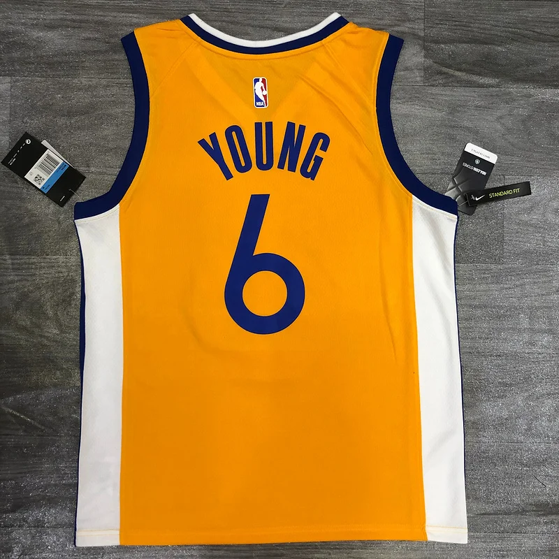 2021 Season Golden State Warriors Jordan Theme limited #6 Nick Young