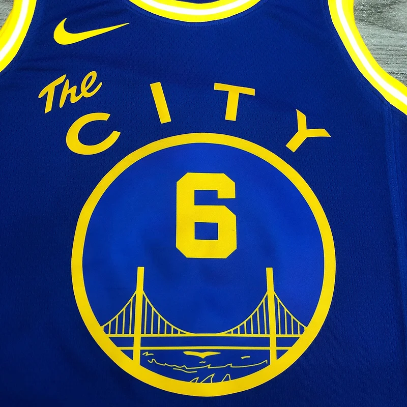 2021 Season Golden State Warriors Tram version blue #6 Nick Young