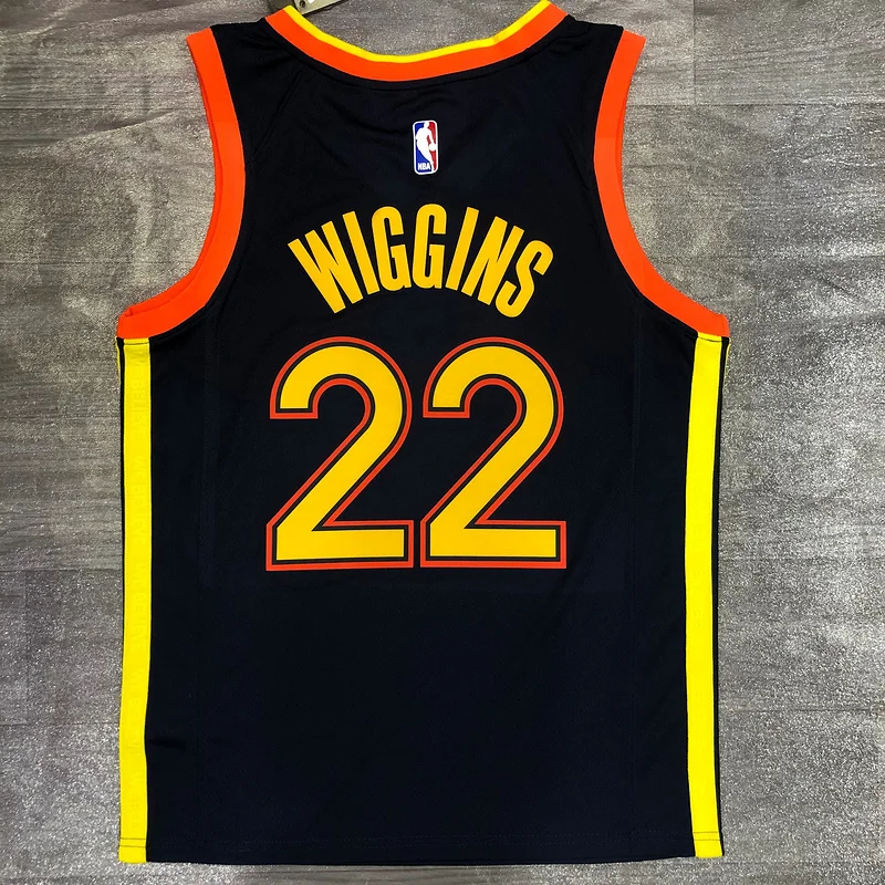 2021 Season Golden State Warriors City version #22 Wiggins