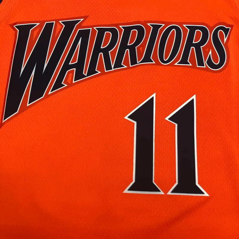 Golden State Warriors rookie orange color #11 Thompson