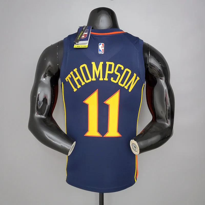 Golden State Warriors rookie blue #11 Thompson