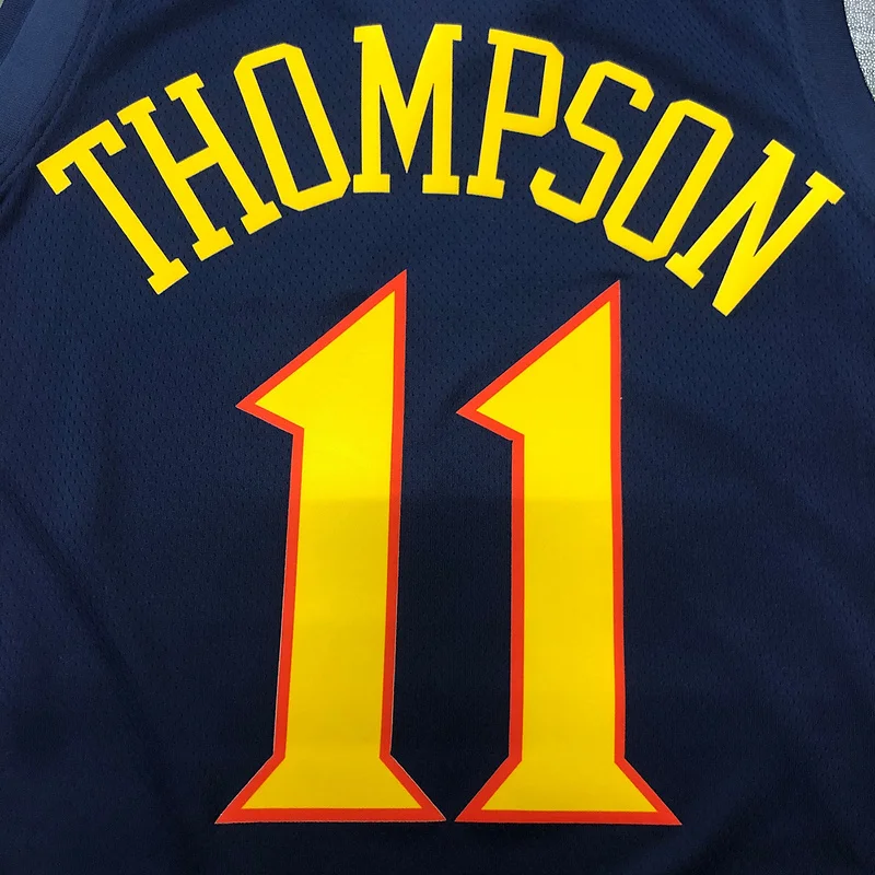 Golden State Warriors rookie blue #11 Thompson