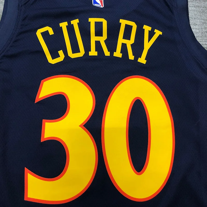 Golden State Warriors rookie blue #30 Curry