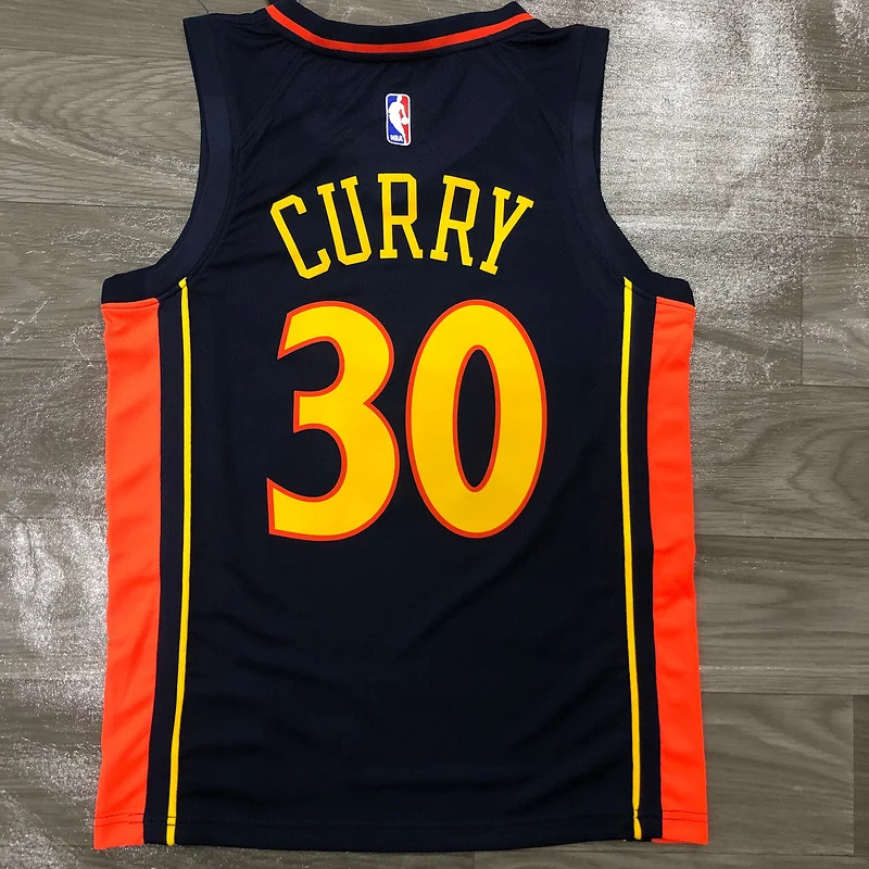 Golden State Warriors rookie blue #30 Curry