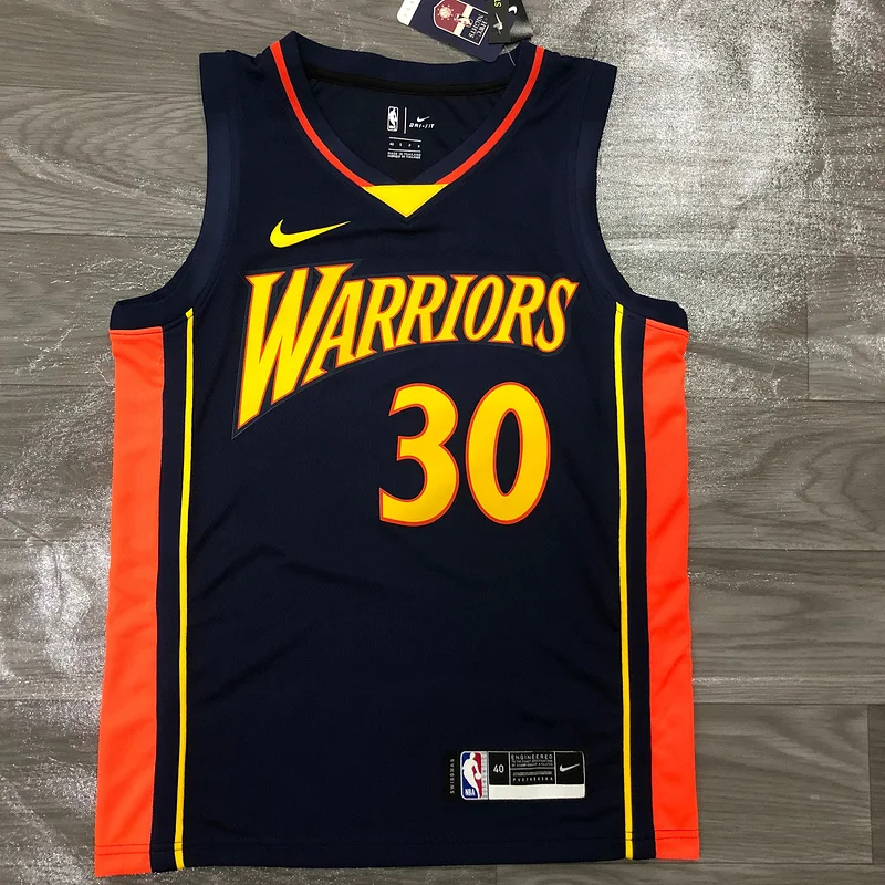 Golden State Warriors rookie blue #30 Curry