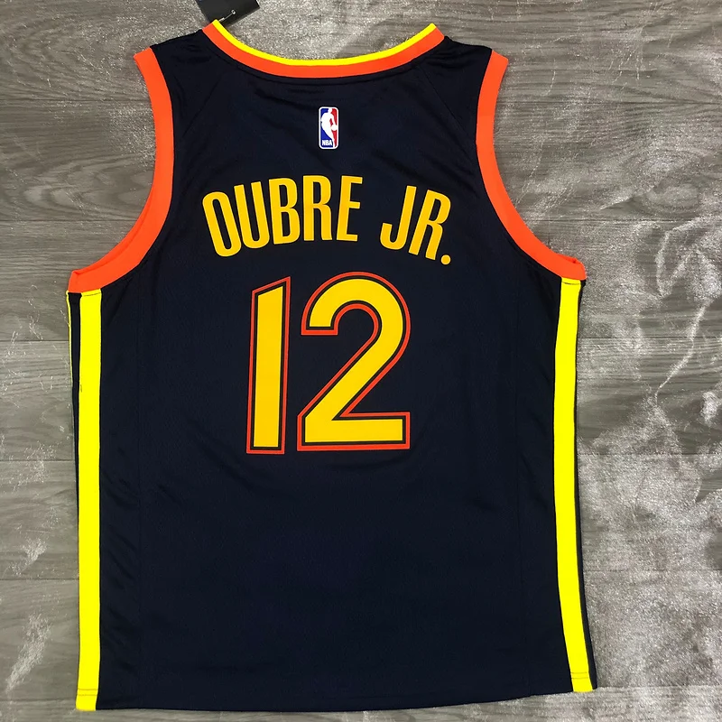 2021 Season Golden State Warriors City version #12 Oubre