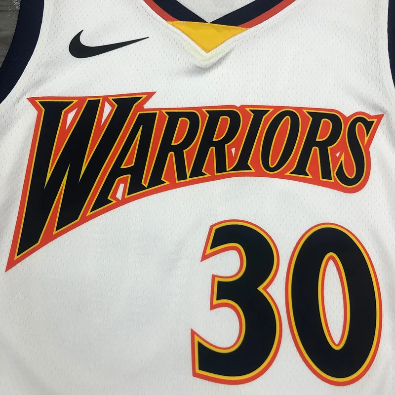 Golden State Warriors rookie White #30 Curry