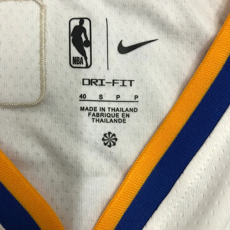 75th anniversary Golden State Warriors White #33 Wiseman