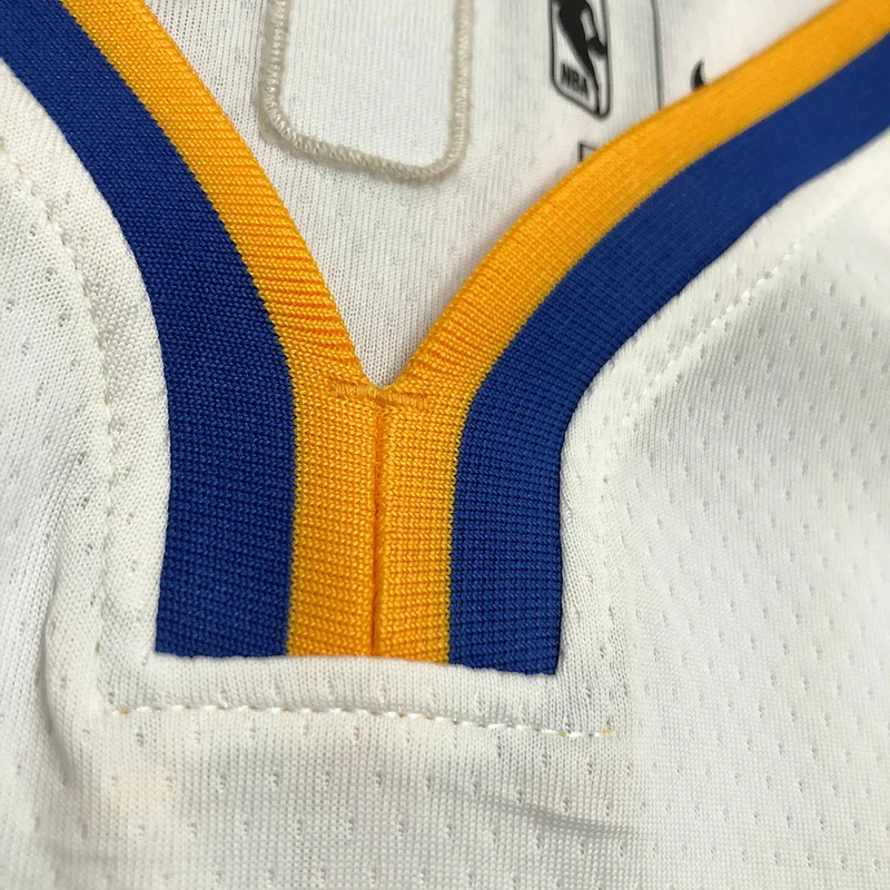 75th anniversary Golden State Warriors White #30 Curry