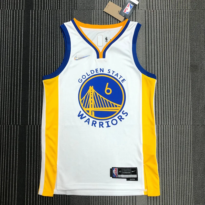 75th anniversary Golden State Warriors White #6 Nick Young