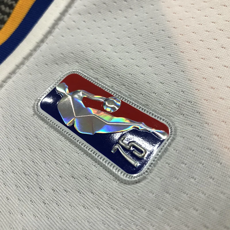 75th anniversary Golden State Warriors White #11 Thompson