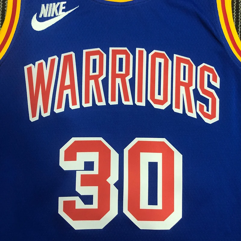 75th anniversary Golden State Warriors Retro #30 Curry