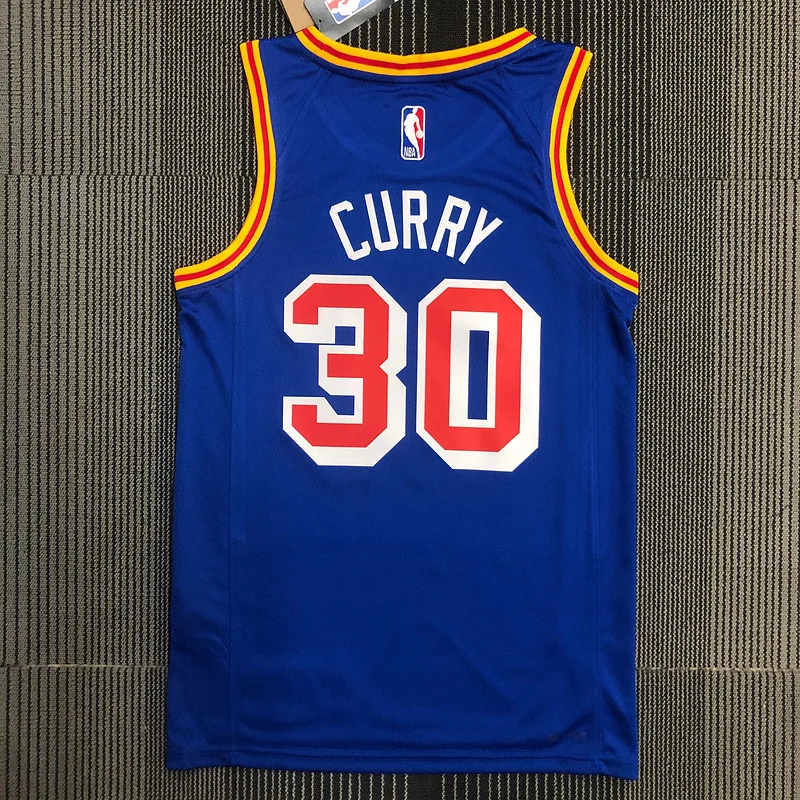 75th anniversary Golden State Warriors Retro #30 Curry