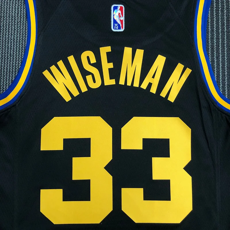 2022 Season Golden State Warriors City version #33 Wiseman