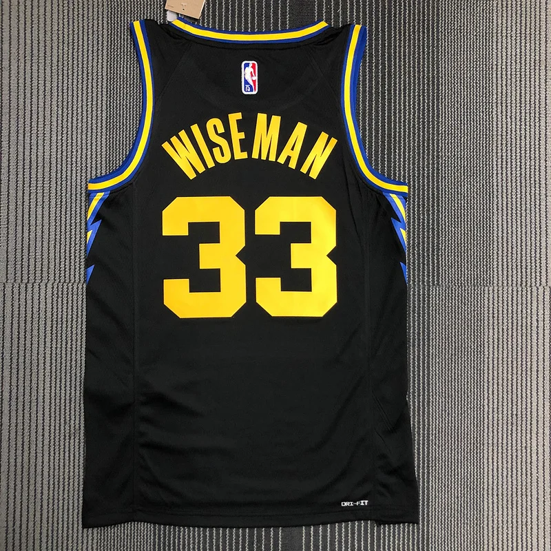 2022 Season Golden State Warriors City version #33 Wiseman