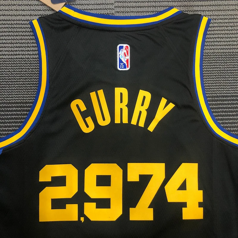 2022 Season Golden State Warriors City version 2974 Curry