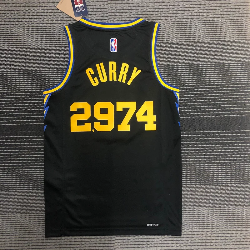 2022 Season Golden State Warriors City version 2974 Curry