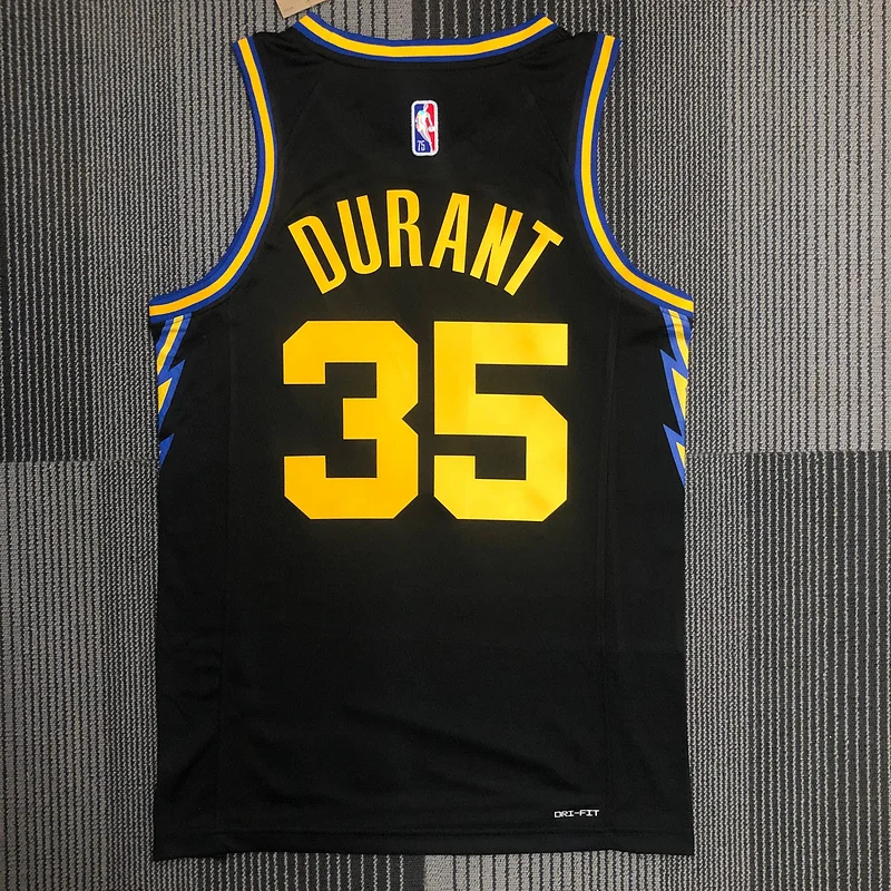 2022 Season Golden State Warriors City version #35 Durant