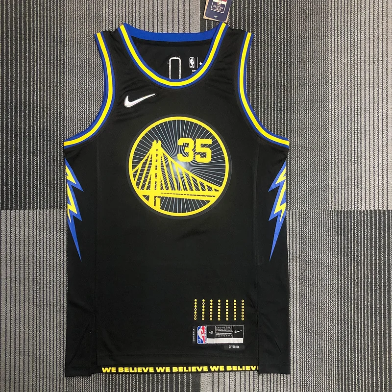 2022 Season Golden State Warriors City version #35 Durant