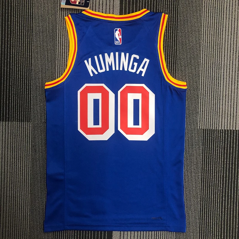 75th anniversary Golden State Warriors Retro #00 Kuminga