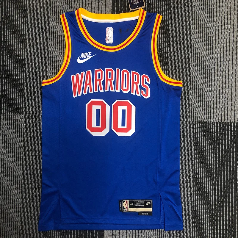 75th anniversary Golden State Warriors Retro #00 Kuminga