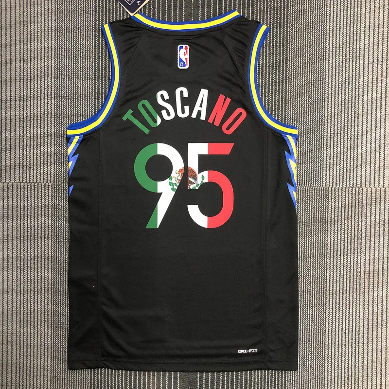 2022 Season Golden State Warriors City version Mexico limited #95