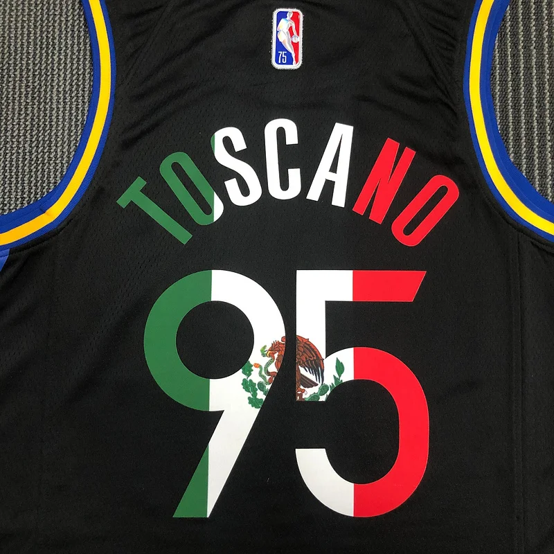 2022 Season Golden State Warriors City version Mexico limited #95