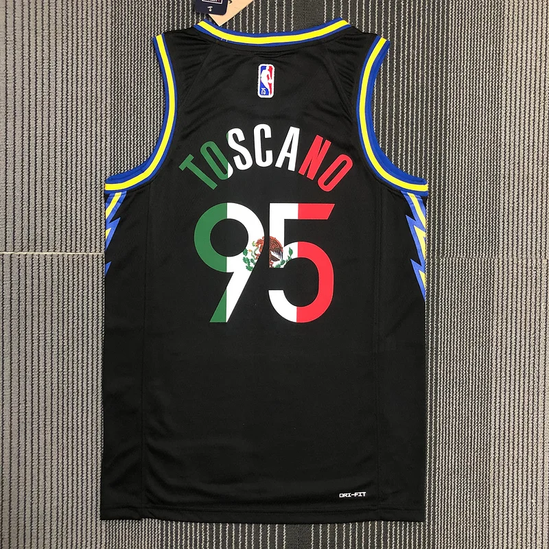 2022 Season Golden State Warriors City version Mexico limited #95