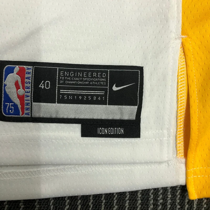 75th anniversary Golden State Warriors White Mexico #30