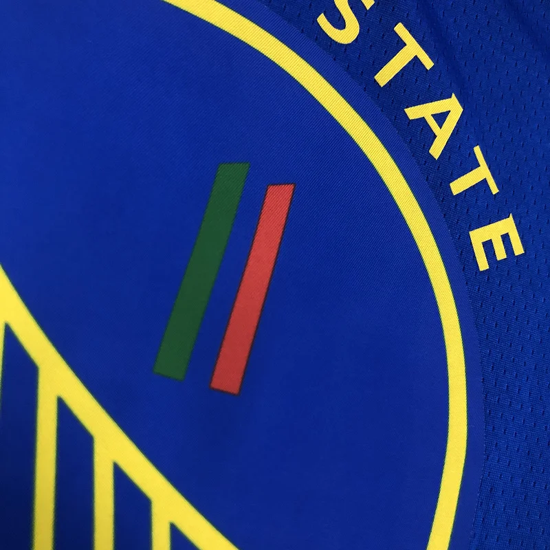 75th anniversary Golden State Warriors blue Mexico #11