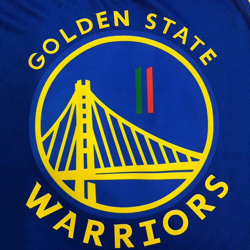 75th anniversary Golden State Warriors blue Mexico #11