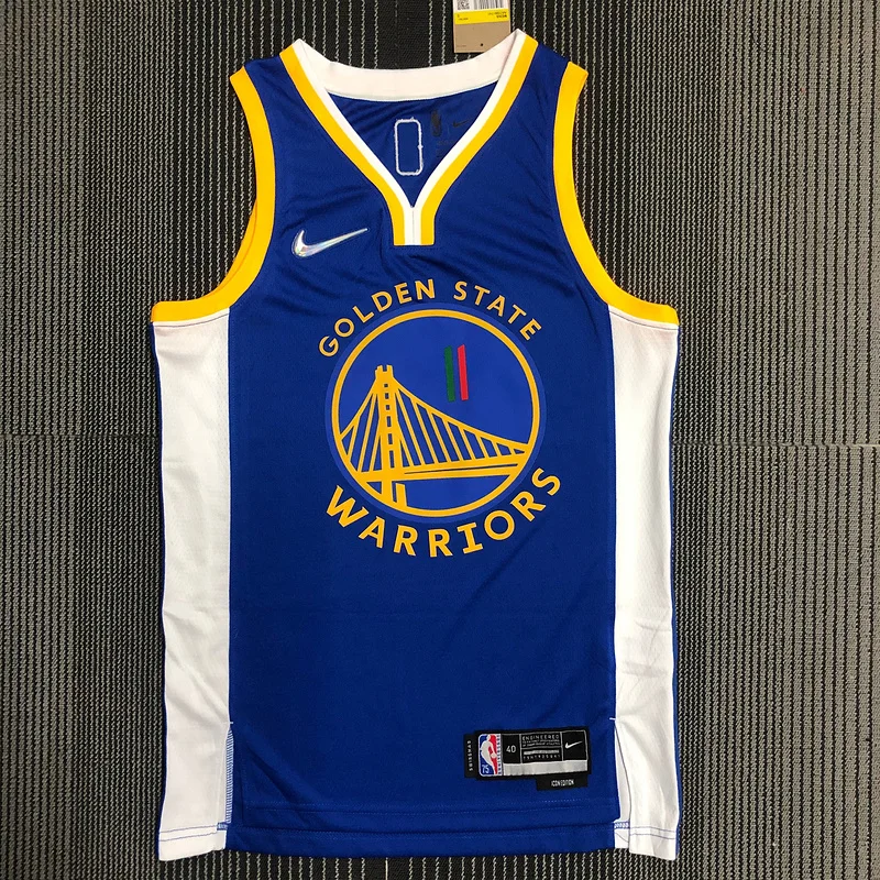 75th anniversary Golden State Warriors blue Mexico #11